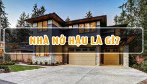 Nhà nở hậu và hình dạng thiết kế