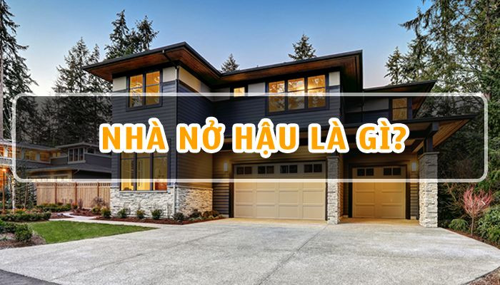 Nhà nở hậu và hình dạng thiết kế