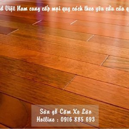 Sàn gỗ tự nhiên Bình Dương mang lại vẻ đẹp ấm áp cho không gian sống