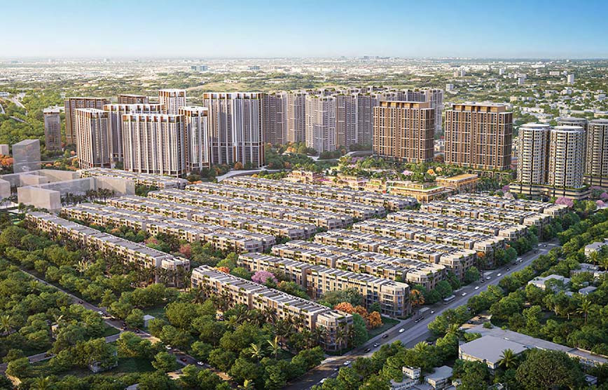 Thiết kế shophouse The Global City An Phú, Quận 2