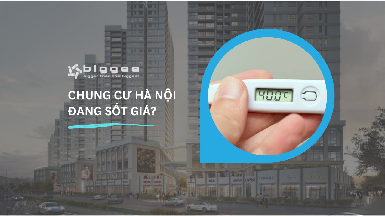Biểu đồ diễn biến giá chung cư tại Hà Nội